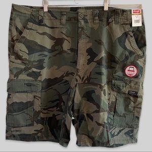 Wrangler Camo Cargo Shorts